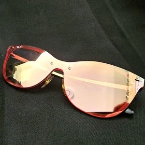 Ray-Ban Cat Blaze Rose Gold Sunglasses